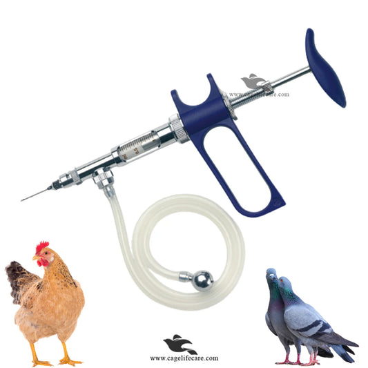 0-2ml Adjustable Vaccine Syringe – Poultry Injector Gun (Wan Jia)