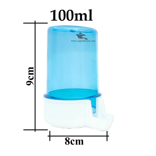 100ml Crystal Color Water Drinker - Small Birds
