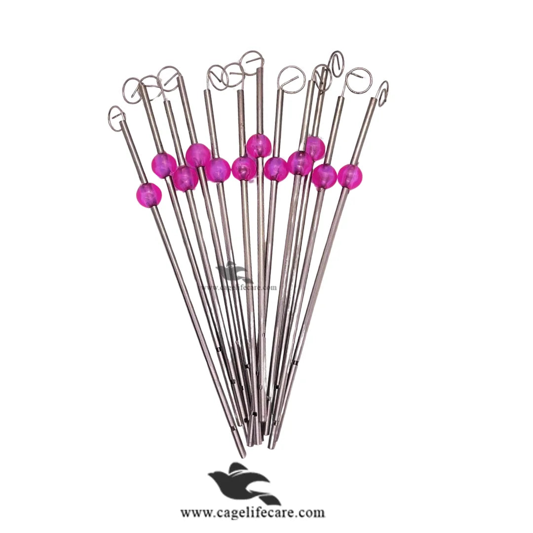 10pc Veterinary Milk Siphon Needle Set – Cow & Sheep Injection Tool