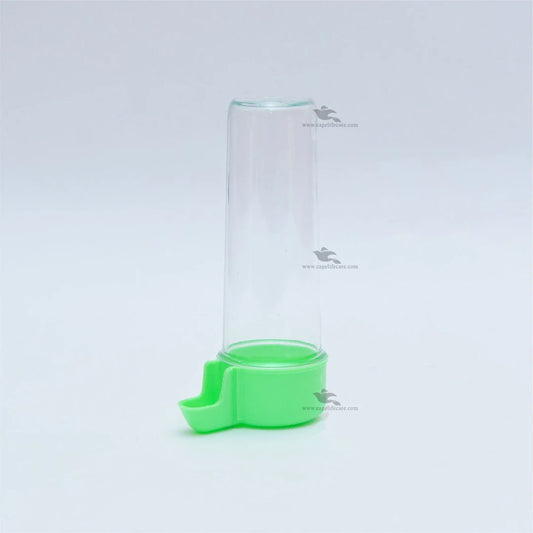 120ml Water Drinker For Small Birds clear bottle transparent