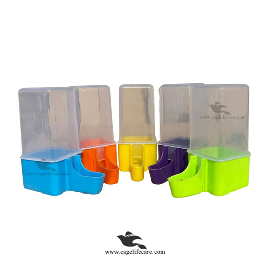 130ml Square Water Drinker for Birds