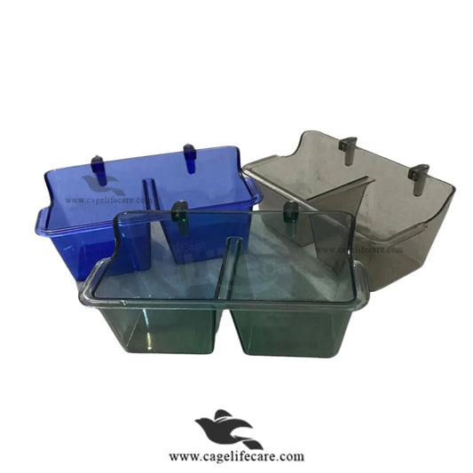 2-in-1 Feeding Pot for Small Birds