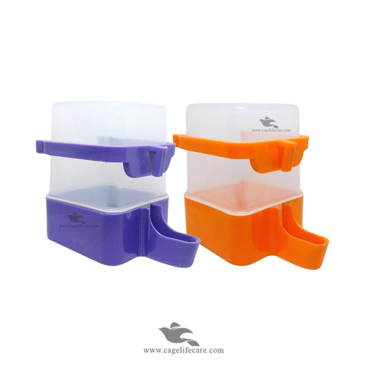 300ml Square Water Drinker for Birds