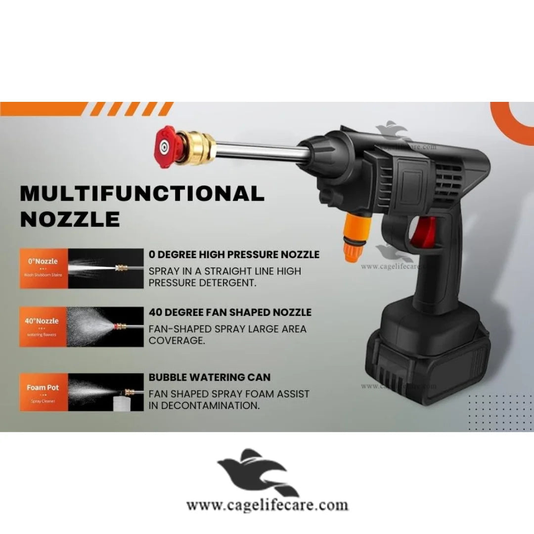 Cage Life Care Battery Spray Gun Kit