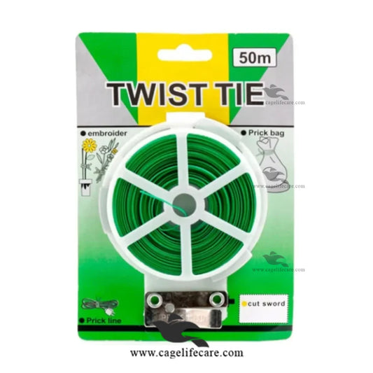 50M Imported Twist Tie Roll