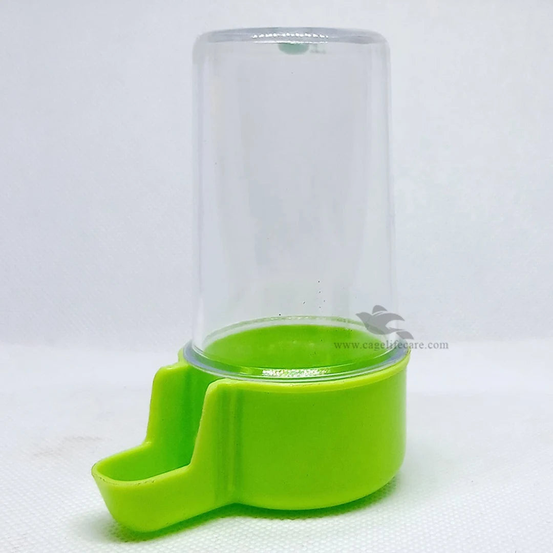 75ml Crystal Birds Water Drinker Green