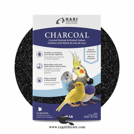 Activated Charcoal – Support Digestive Health in Birds