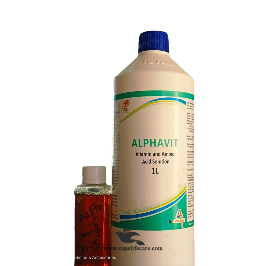 Alphavit Liquid Vitamin for Birds, Poultry & Livestock