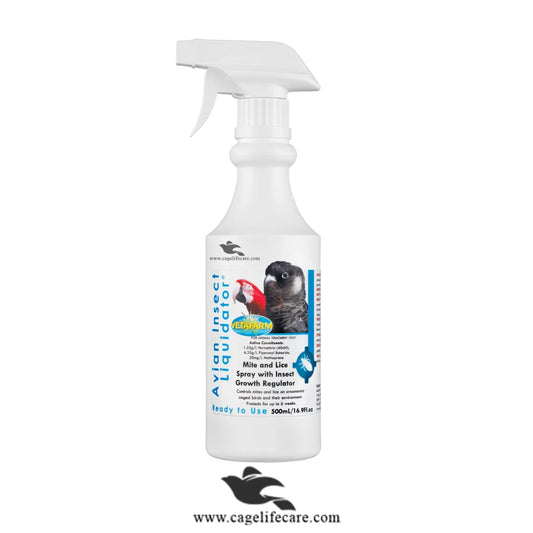 Avian Insect Liquidator (A.I.L) Concentrate Mite and Lice Spray 500ml Bottle and Loose Packings