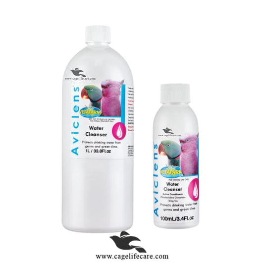 Aviclens Water Cleanser – Keep Your Bird’s Drinking Water Fresh & Safe