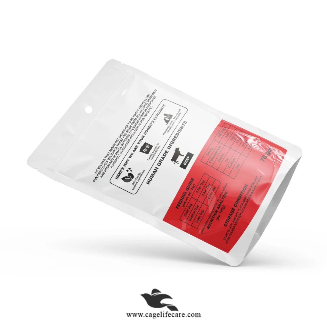 Beef Heart Slices Jerky Dog Treat – 70g