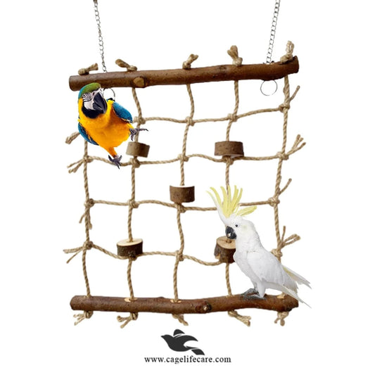 Bird Climbing Net Toy For Parrots & Small Birds