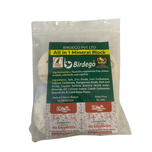 Birdego – Calcium & Mineral Block for Birds