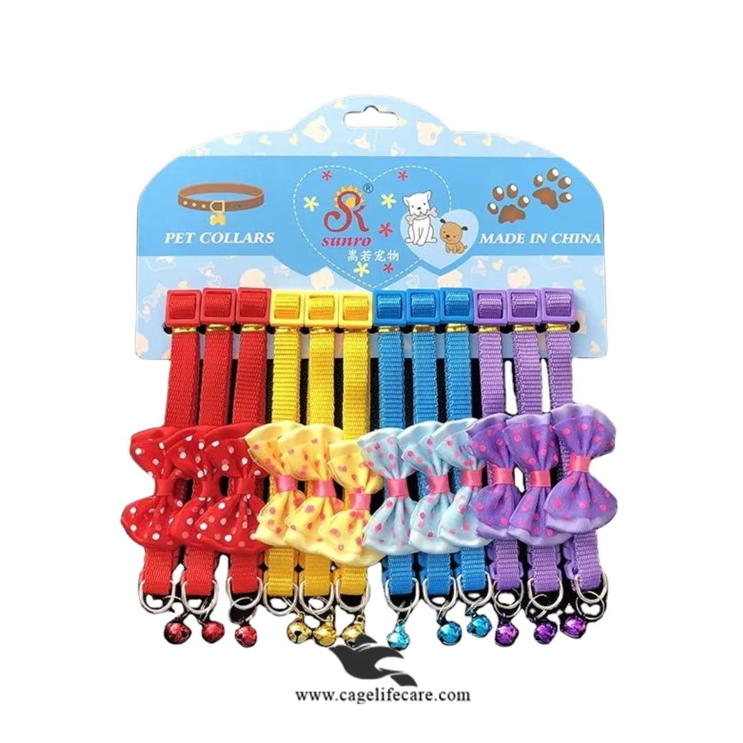 Butterfly Bow Cat Collar