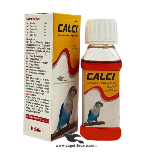 CALCI – Essential Calcium Supplement for Birds English Guide