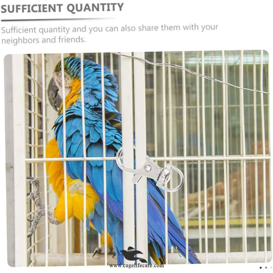 Cage Lock – Steel Security for Bird Cages
