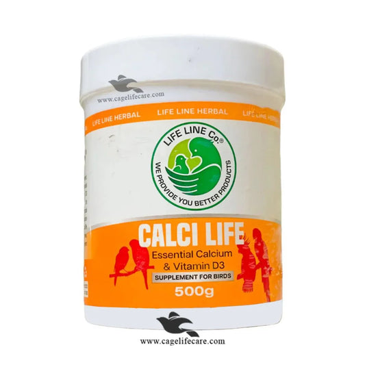 CalciLife – Calcium Supplement with Vitamin D3 for Birds – Strong Bones & Eggshells