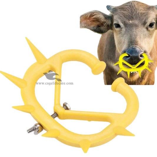 Calf Weaner Nose Ring – Anti-Suckling Spiked Clip (Milk Preventer)