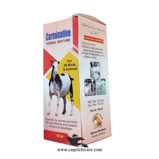 Carminative Herbal Mixture For Birds and Animals