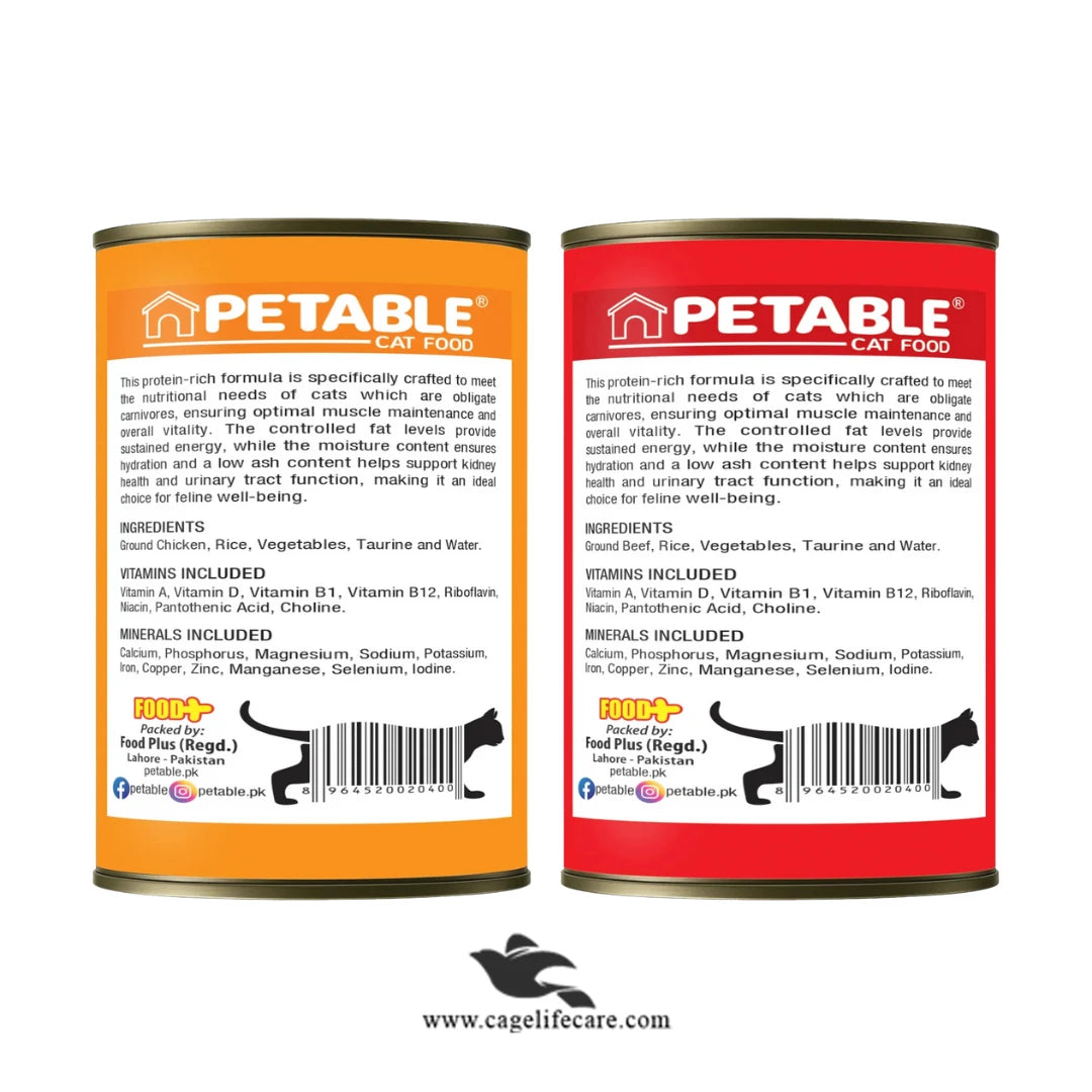 Cat Classic Gravy Tin – Chicken & Beef Flavor 400g