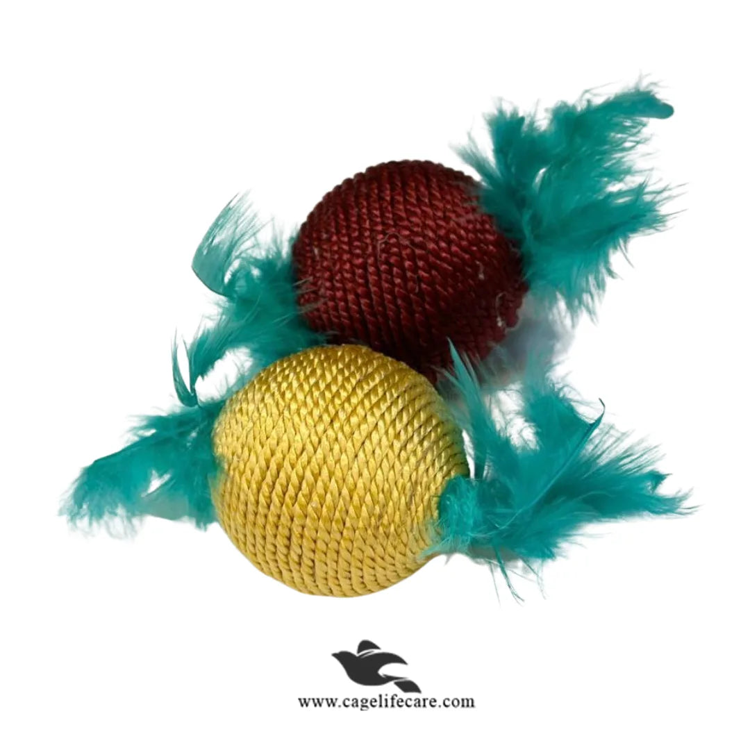 Durable Fur Rope Cat Toy
