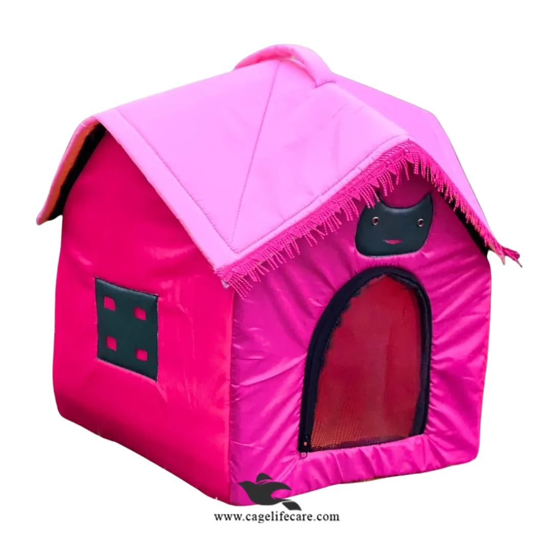Cat & Dog Umbrella Hut House – Large