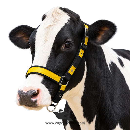 Soft padded cattle halter Mohra for cows calves and bulls