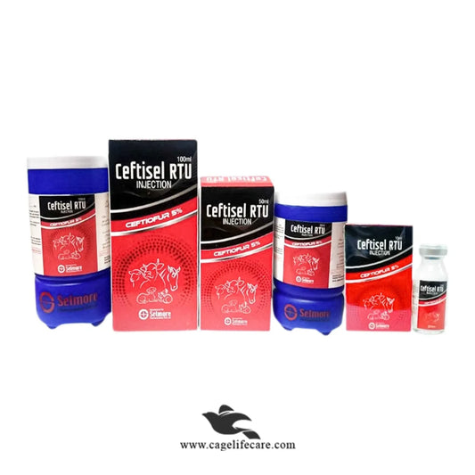 Ceftisel RTU Injection for dogs, cats, goats and horses