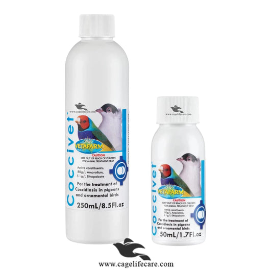 Coccivet – Coccidiosis Treatment for Ornamental Birds
