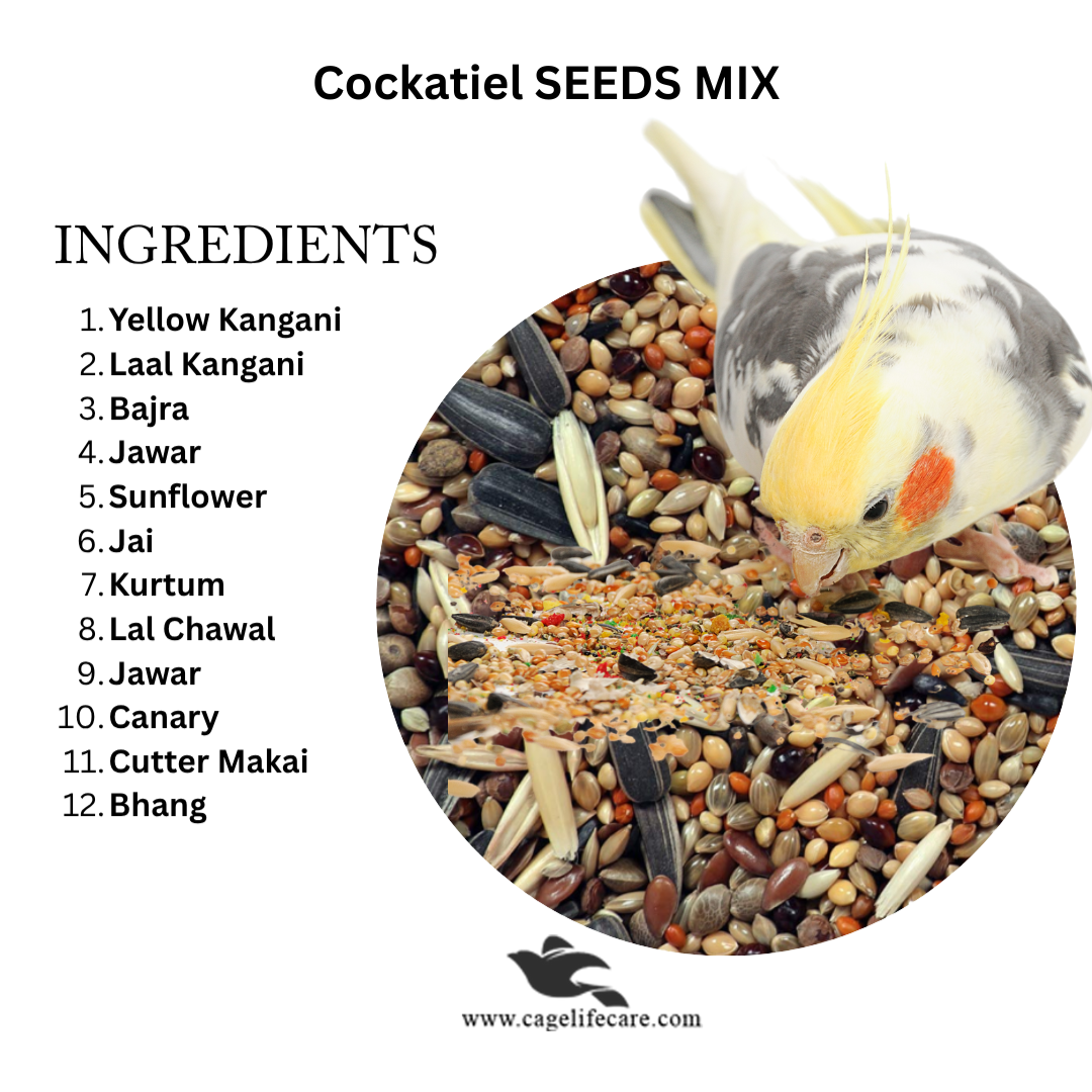 Cockatiels Seed Mix Ingredients