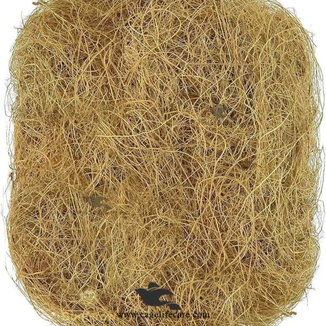Coconut Fiber Nesting for Finches – Natural Nesting Material Packets