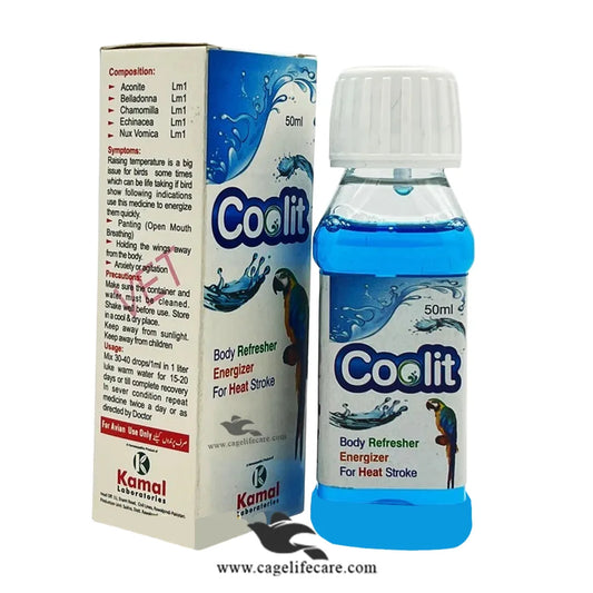 Coolit – Effective Relief for Heat Stress & Heat Stroke in Birds English Guide