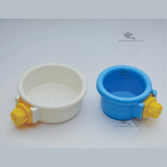 Crock Bowl – Removable Food and Water Bowl for Parrots & Pets