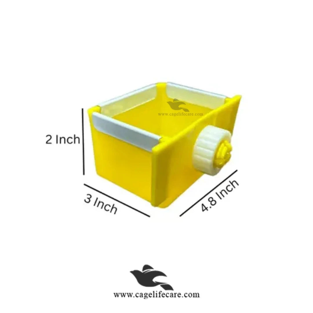 Crock Feeder Pot – Durable Bird Feeder & Drinker Non-Biteable Size