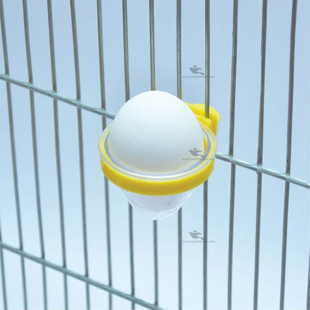 Crystal Ring Pot - Grit & Softfood Pot Ideal for Small Birds for egg food