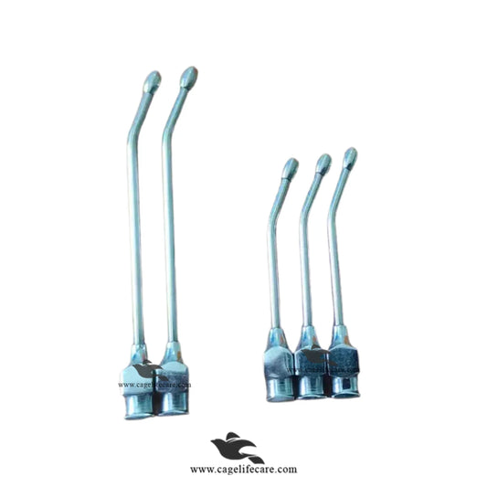 Curved Feeding Crop Needle - Stainless Steel for Bird Hand-Feeding