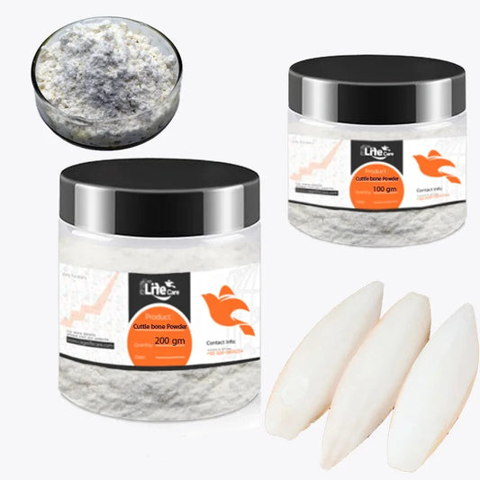 Cuttle Bone Powder – Organic Calcium Powder for Birds