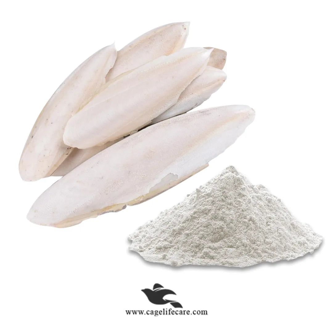 Cuttle Bone Powder – Organic Calcium Powder for Birds