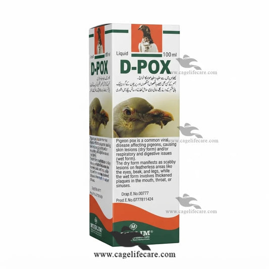 D-POX pigeon pox support supplement for pigeons and birds