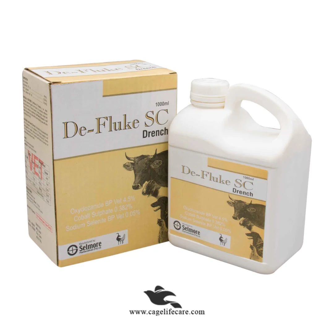 De-Fluke SC Drench – Anthelmintic & Mineral Supplement for Cattle, Goats & Sheep