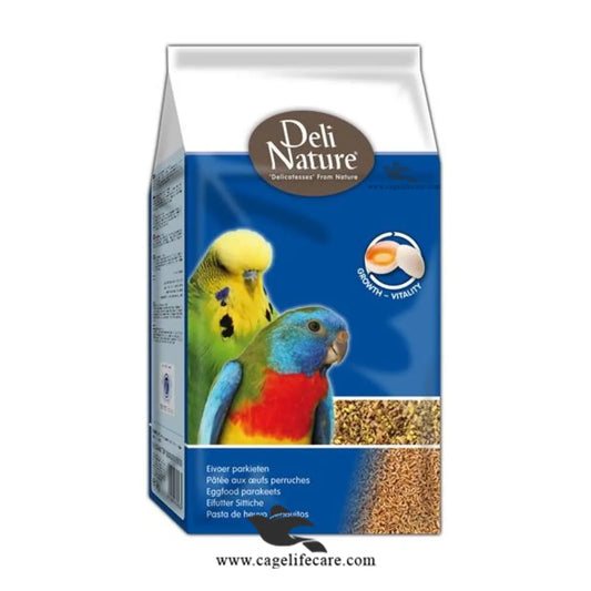 Deli Nature Egg Food for Parakeets – High-Protein Formula for Small Parrots