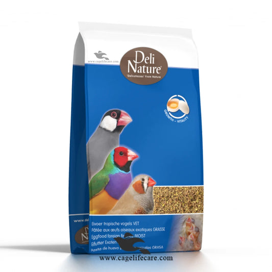 Deli Nature Moist Tropical Egg Food – Ready-to-Use Formula for Finches