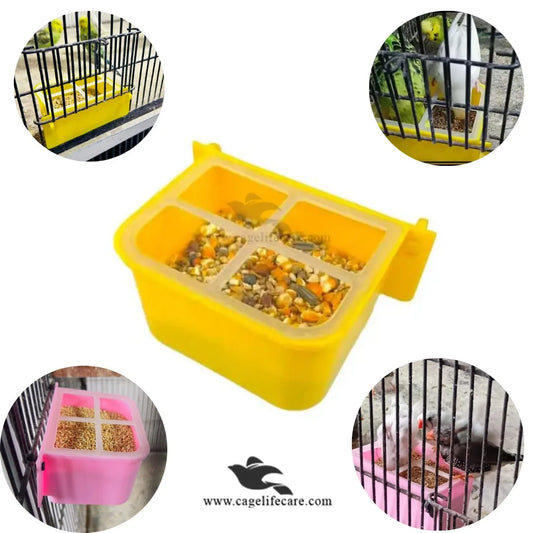 Delic Feeder Pot - No-Waste Feeder For Birds