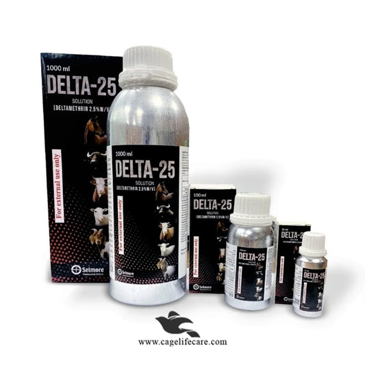 Delta-25 Solution – Ectoparasite Control for Livestock Animals