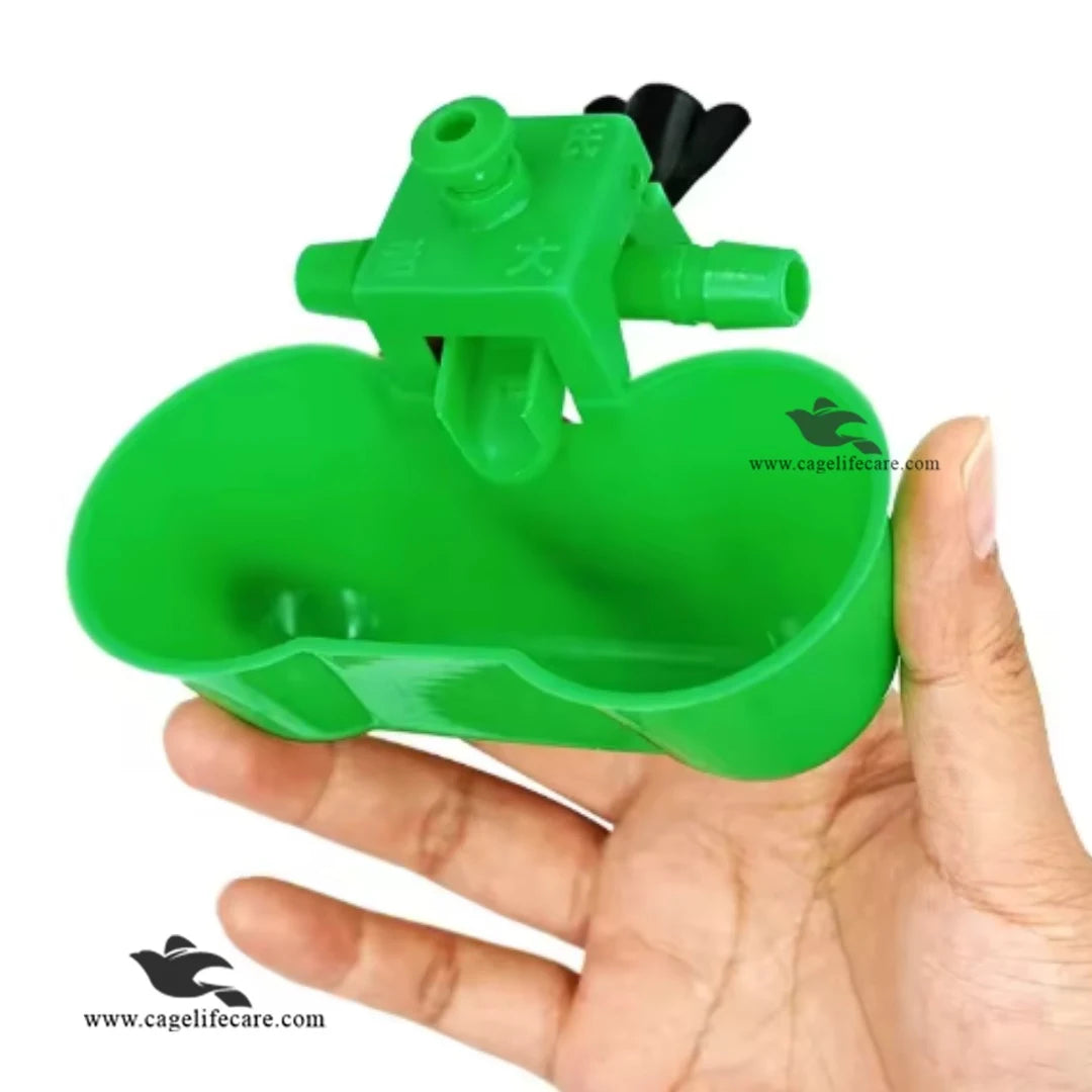 Double Drinking Bowl – Auto Waterer for Birds