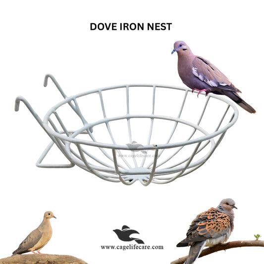 Dove Iron Hanging Nest
