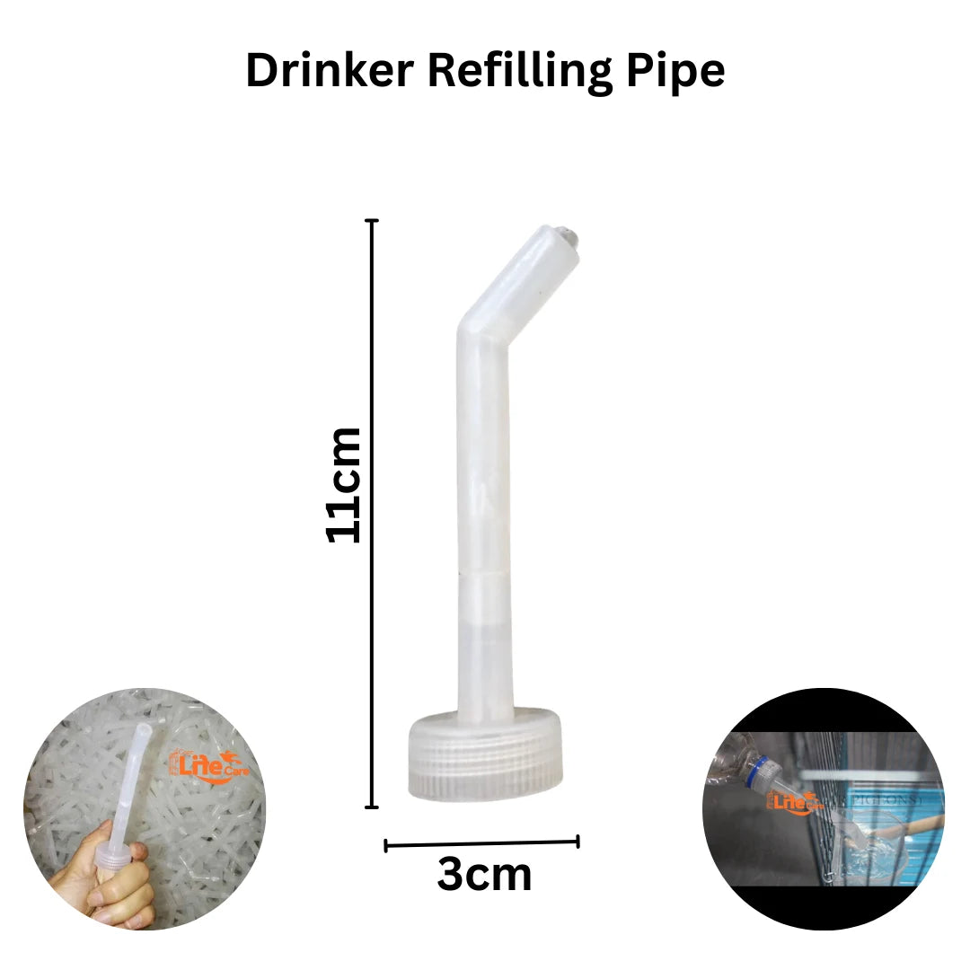 Drinker Refilling Pipe – Water Refilling Tool Diamenion