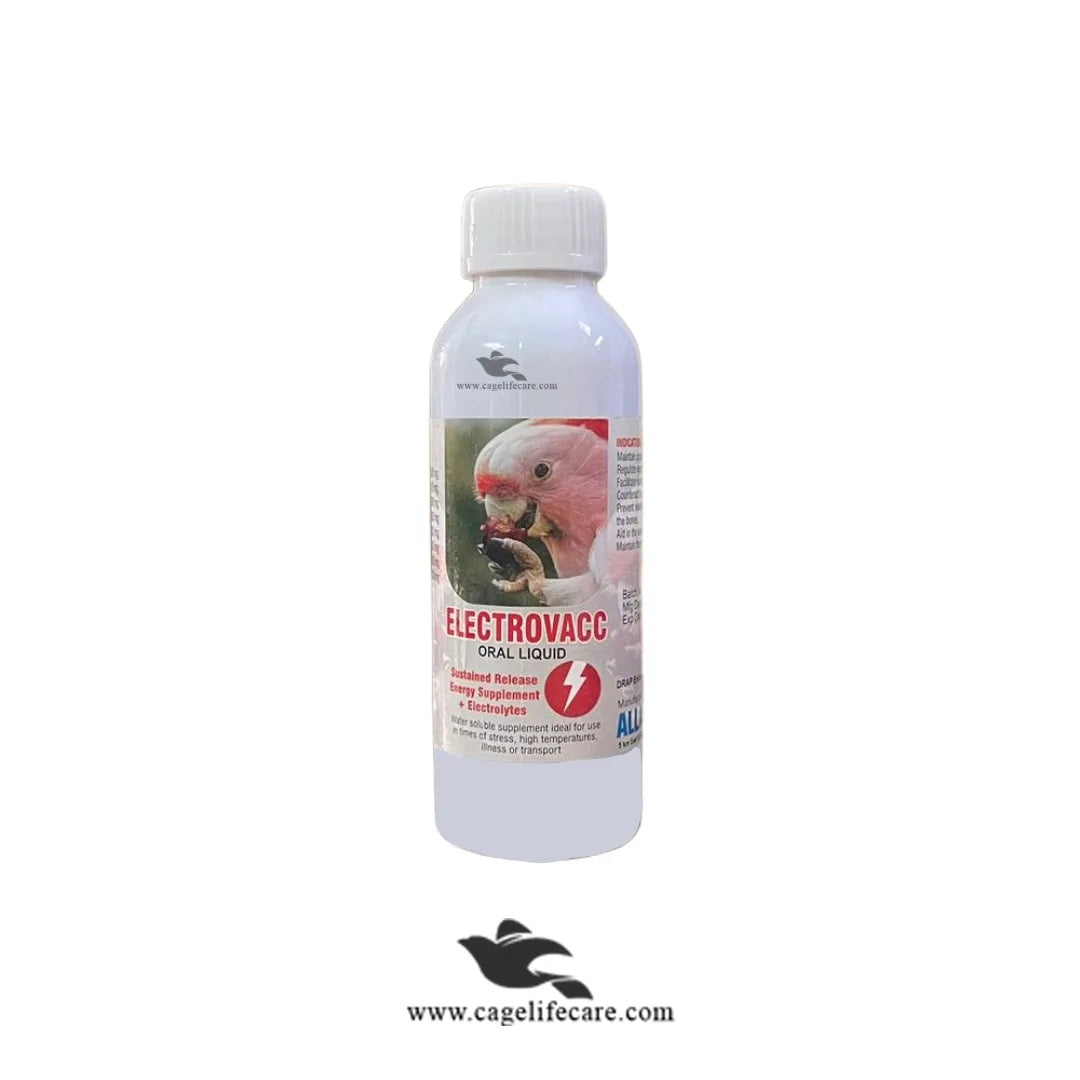 ELECTROVACC – Electrolytes & Energy Supplement for Birds