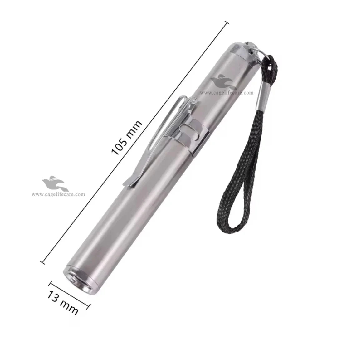 Egg Candling Pen Light - Super Bright LED for Bird Eggs Inspection