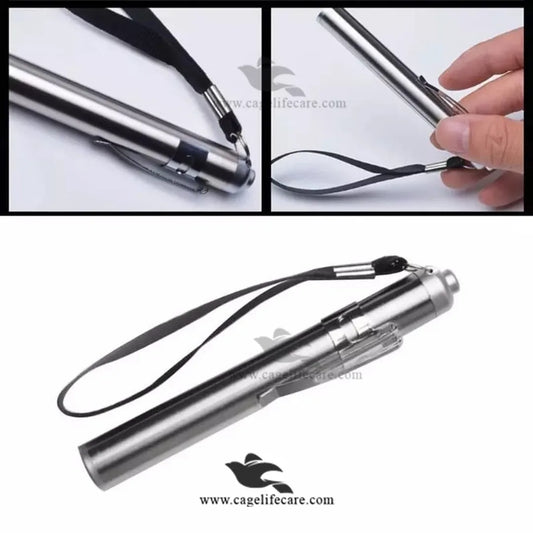 Egg Candling Pen Light - Super Bright LED for Bird Eggs Inspection